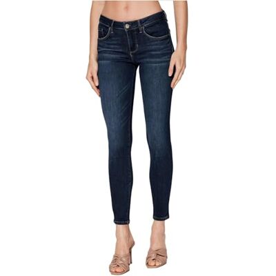 GUESS Skinny Annette, jeans voor dames, Donker, 29W x 32L GUESS Skinny Annette, jeans voor dames, Donker, 29W x 32L