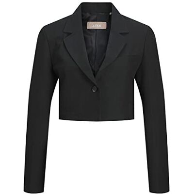 JACK & JONES JJXX Dames Jjxx Jxmary Cropped Blazer Sn, zwart, S JACK & JONES JJXX Dames Jjxx Jxmary Cropped Blazer Sn, zwart, S