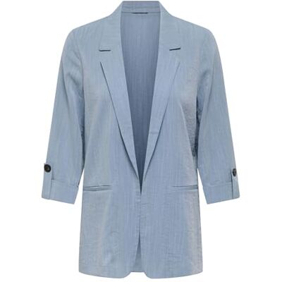 ONLY Onlmarsa 3/4 Blazer WVN Noos, Faded Denim, XL Blazer ONLY Onlmarsa 3/4 Blazer WVN Noos, Faded Denim, XL Blazer