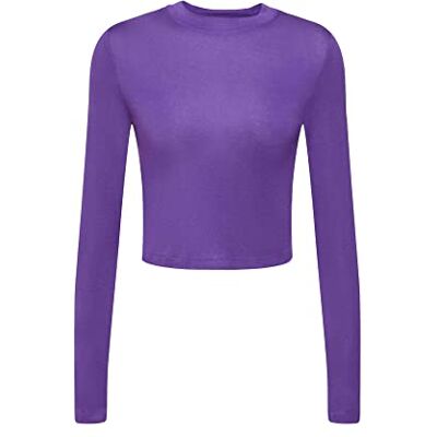 ESPRIT edc by Dames 112CC1K312 T-shirt, 510/PURPLE, L ESPRIT edc by Dames 112CC1K312 T-shirt, 510/PURPLE, L