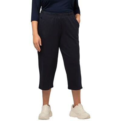 Ulla Popken damesbroek grote maten 7/8, blauw (blauw 71), 42/44 Ulla Popken damesbroek grote maten 7/8, blauw (blauw 71), 42/44