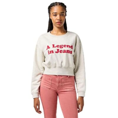 Wrangler Relaxed Sweatshirt dames Sweater Wrangler Relaxed Sweatshirt dames Sweater
