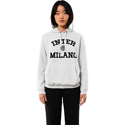 Inter Sweatshirt met capuchon voor dames, Lichtgrijs, XS Inter Sweatshirt met capuchon voor dames, Lichtgrijs, XS