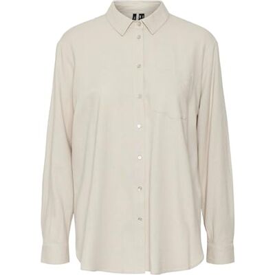 VERO MODA Vmmymilo Ls Shirt Wvn Ga Noos dames Overhemd VERO MODA Vmmymilo Ls Shirt Wvn Ga Noos dames Overhemd