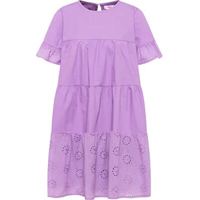 myMo Damesjurk met geperforeerde kant 12523248-MY01, lila, XS, Jurk met kant met gaten, XS myMo Damesjurk met geperforeerde kant 12523248-MY01, lila, XS, Jurk met kant met gaten, XS