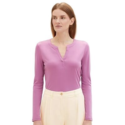 TOM TAILOR 1039066 dames T-shirt met lange mouwen TOM TAILOR 1039066 dames T-shirt met lange mouwen