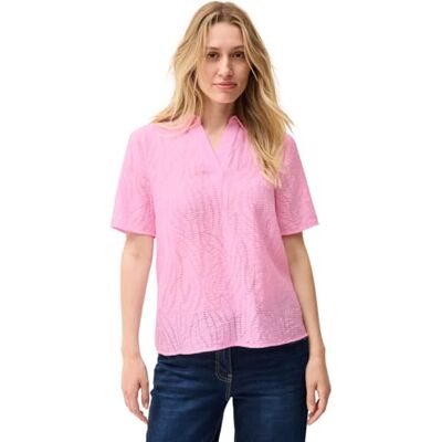 Cecil Damesblouse met structuur, cherry blossom roze, S Cecil Damesblouse met structuur, cherry blossom roze, S
