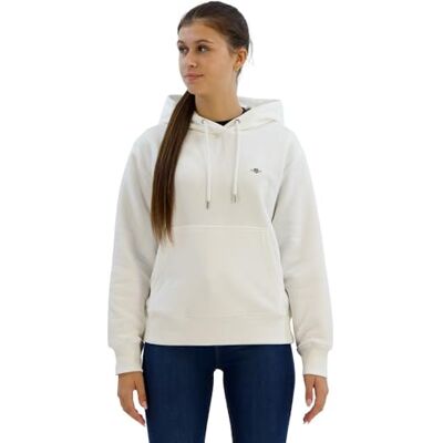 GANT Shield Hoodie dames Sweatshirt met capuchon GANT Shield Hoodie dames Sweatshirt met capuchon