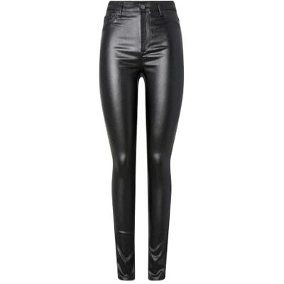 PIECES Dames Pchighskin Wear Glitter Jeggings Noos Bc, zwart, XL PIECES Dames Pchighskin Wear Glitter Jeggings Noos Bc, zwart, XL