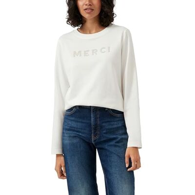 s.Oliver 2173072 dames Shirt met lange mouwen met sier s.Oliver 2173072 dames Shirt met lange mouwen met sier