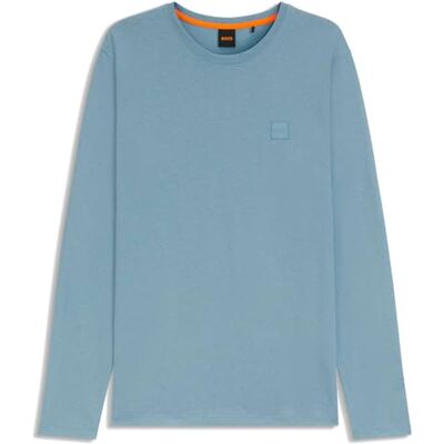 Boss Heren Tacks T-shirt, Licht/pastel blue, XS Boss Heren Tacks T-shirt, Licht/pastel blue, XS