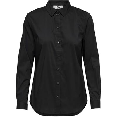 JACQUELINE de YONG Dames Jdymio L/S Shirt WVN Noos blouse, Black 1, 44 JACQUELINE de YONG Dames Jdymio L/S Shirt WVN Noos blouse, Black 1, 44