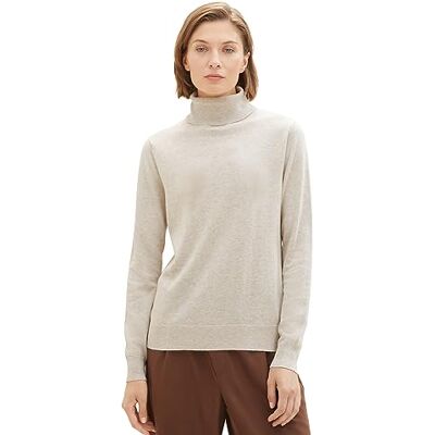 TOM TAILOR TOM KLEERMAKER basic coltrui voor dames TOM TAILOR TOM KLEERMAKER basic coltrui voor dames