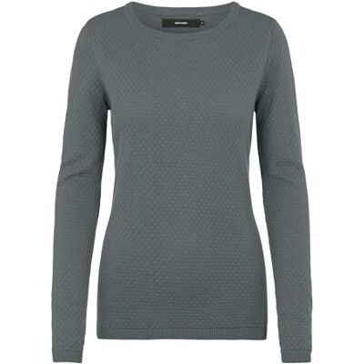 VERO MODA VMCARE gebreide trui, Groene balsem, XXL VERO MODA VMCARE gebreide trui, Groene balsem, XXL
