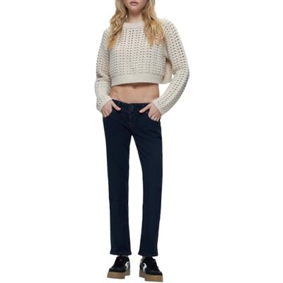 LTB Jeans Molly 200 damesjeans in blauw, Low Rise gemaakt van katoenmix, maat 29, 34, blauw, 29W / 34L LTB Jeans Molly 200 damesjeans in blauw, Low Rise gemaakt van katoenmix, maat 29, 34, blauw, 29W / 34L