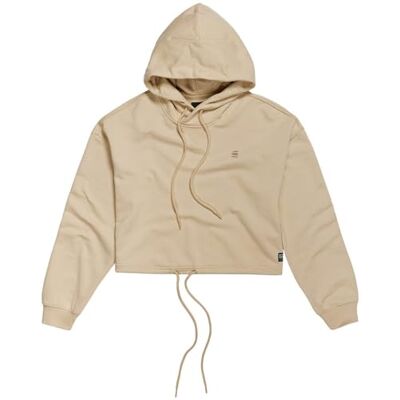 G-STAR RAW G-STAR Stm Oversized Cropped Hdd Sw Wmn Ls dames Sweatshirt met capuchon G-STAR RAW G-STAR Stm Oversized Cropped Hdd Sw Wmn Ls dames Sweatshirt met capuchon