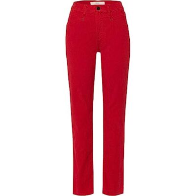 Brax Carola New Corduroy damesbroek, salsa, 32W / 30L EU, salsa, 32W / 30L Brax Carola New Corduroy damesbroek, salsa, 32W / 30L EU, salsa, 32W / 30L