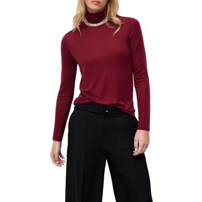 Caroll Dames 252t-tlili T-shirt met lange mouwen, Zinfandel, M, zinfandel, M Caroll Dames 252t-tlili T-shirt met lange mouwen, Zinfandel, M, zinfandel, M