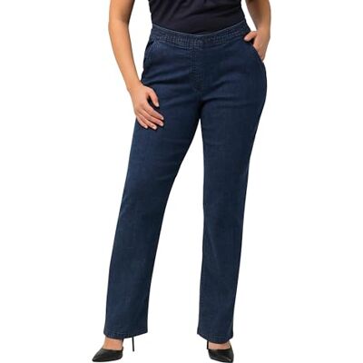Ulla Popken Dames Slim Marlene Denim, Mandy Jeans Ulla Popken Dames Slim Marlene Denim, Mandy Jeans
