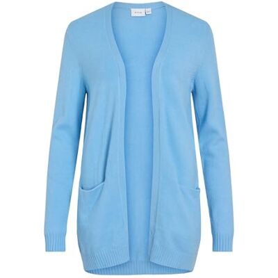 VILA Viril Open L/S Knit Cardigan Noos, All Aboard, L VILA Viril Open L/S Knit Cardigan Noos, All Aboard, L