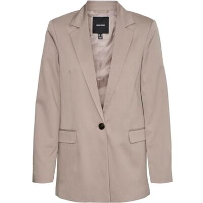 VERO MODA VMNILA LS Slim Blazer, maansteen, 40 VERO MODA VMNILA LS Slim Blazer, maansteen, 40