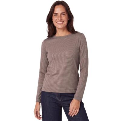 Cecil Dames 3231466 shirt met lange mouwen met smal strepenpatroon Cecil Dames 3231466 shirt met lange mouwen met smal strepenpatroon