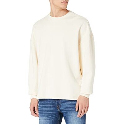 Urban Classics Organic Oversized Boxy Crew Sweatshirts zwart L Urban Classics Organic Oversized Boxy Crew Sweatshirts zwart L