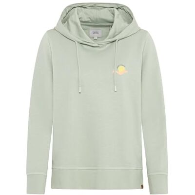 camel active 309393-3f70 dames Sweatshirt met capuchon camel active 309393-3f70 dames Sweatshirt met capuchon