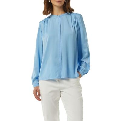 COMMA satijnen blouse lange mouwen, 5343, 40 COMMA satijnen blouse lange mouwen, 5343, 40