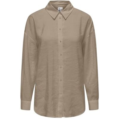 ONLY Onliris L/S Modal Shirt Noos Wvn dames Overhemd ONLY Onliris L/S Modal Shirt Noos Wvn dames Overhemd