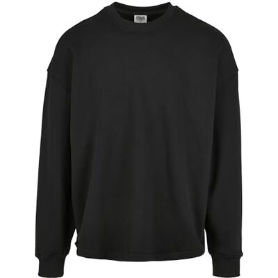 Urban Classics Organic Oversized Boxy Crew Sweatshirts zwart M Urban Classics Organic Oversized Boxy Crew Sweatshirts zwart M