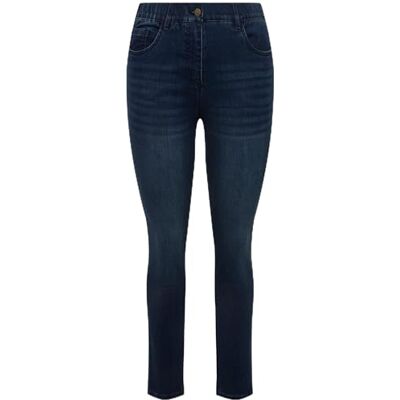 Ulla Popken Dames grote maten plus size skinny-jeans Sarah, smalle pijpen, stretch Ulla Popken Dames grote maten plus size skinny-jeans Sarah, smalle pijpen, stretch