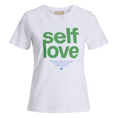 JACK & JONES Jxmimi RLX Ss Print Tee JRS, wit (bright white), XS JACK & JONES Jxmimi RLX Ss Print Tee JRS, wit (bright white), XS