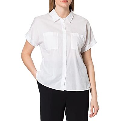 camel active Womenswear Dames 3098205S65 blouse, off-white, S camel active Womenswear Dames 3098205S65 blouse, off-white, S
