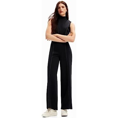 Desigual Dames jumpsuit_stit casual broek, zwart, S Desigual Dames jumpsuit_stit casual broek, zwart, S