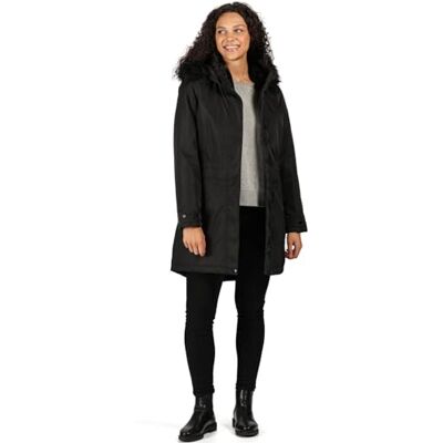 Regatta Westlynn Water Repellent High Shine Fabric Thermoguard Insulation Taffeta Lined Luxury Faux Fur Trim Coat Regatta Westlynn Water Repellent High Shine Fabric Thermoguard Insulation Taffeta Lined Luxury Faux Fur Trim Coat