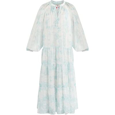 threezy Dames maxi-jurk 19323135-TH01, Aqua, M, maxi-jurk, M threezy Dames maxi-jurk 19323135-TH01, Aqua, M, maxi-jurk, M