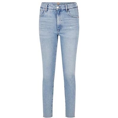 Boss Dames Jeans broek Recht taps toelopend 4.1, Turquoise/aqua, 32 Boss Dames Jeans broek Recht taps toelopend 4.1, Turquoise/aqua, 32
