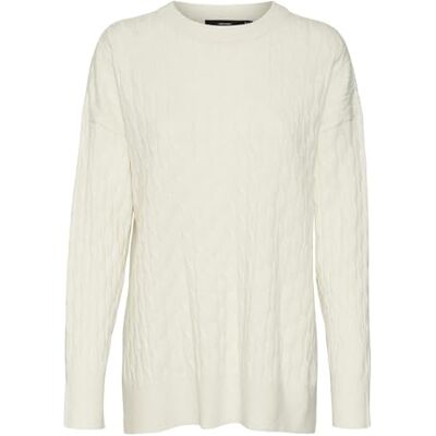VERO MODA VMFANTASTIC LS O-Neck Cable Pull GA Boo, berk, XS VERO MODA VMFANTASTIC LS O-Neck Cable Pull GA Boo, berk, XS