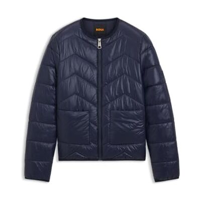 Boss Dames C_Palatti Outerwear_Jacket, Donkerblauw, 34 Boss Dames C_Palatti Outerwear_Jacket, Donkerblauw, 34