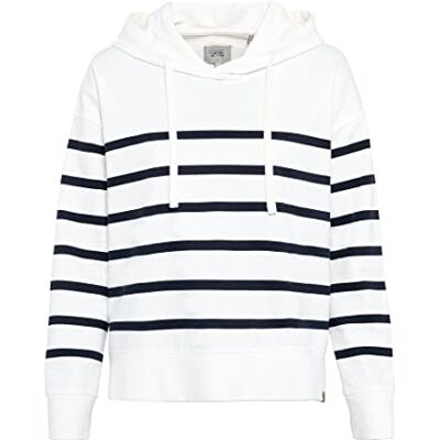 camel active Womenswear Dames 309383/1F65 Capuchontrui, Night BlueStriped, L, night bluestriped, L camel active Womenswear Dames 309383/1F65 Capuchontrui, Night BlueStriped, L, night bluestriped, L
