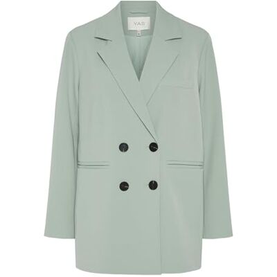 YAS likka Ls oversized blazer S. Noos, Iceberg Green., 38 YAS likka Ls oversized blazer S. Noos, Iceberg Green., 38