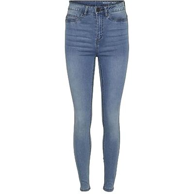 NOISY MAY NOS DE Skinny jeans voor dames, blauw (blauw light Blue Denim)., 28W x 34L NOISY MAY NOS DE Skinny jeans voor dames, blauw (blauw light Blue Denim)., 28W x 34L