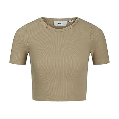 JACK & JONES Jxflorie Str Ss Rib Tee Jrs Noos dames T-Shirt JACK & JONES Jxflorie Str Ss Rib Tee Jrs Noos dames T-Shirt