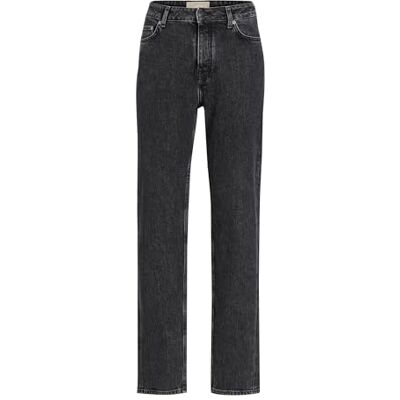 JACK & JONES Jeansbroek voor dames, zwart denim, 25W x 32L JACK & JONES Jeansbroek voor dames, zwart denim, 25W x 32L
