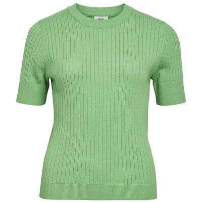 Object Objnoelle S/S Knit T-shirt Noos dames Gebreide trui Object Objnoelle S/S Knit T-shirt Noos dames Gebreide trui