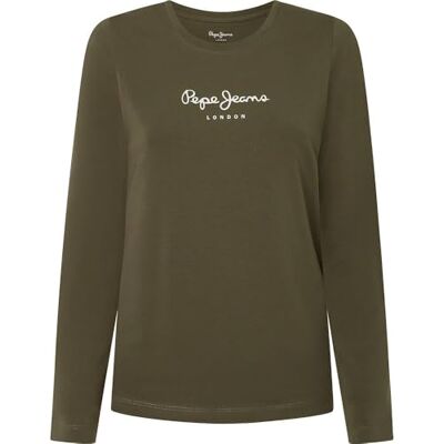 Pepe Jeans Nieuw Virginia Ls N dames T-Shirt Pepe Jeans Nieuw Virginia Ls N dames T-Shirt