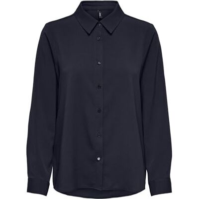 ONLY Dames Onlnova Life Vis L/S New Grace Shirt, Night Sky, XL, Nachthemel, XL ONLY Dames Onlnova Life Vis L/S New Grace Shirt, Night Sky, XL, Nachthemel, XL