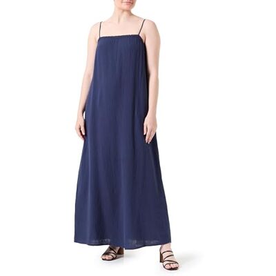 VERO MODA Dames Vmnatali Singlet Dress WVN Ga SPE lange jurk, navy blazer, XS VERO MODA Dames Vmnatali Singlet Dress WVN Ga SPE lange jurk, navy blazer, XS