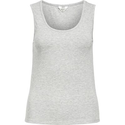 Object Objjamie S/L SLI Tank Top Noos, lichtgrijs gem., XL Object Objjamie S/L SLI Tank Top Noos, lichtgrijs gem., XL